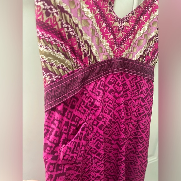 Like New Athleta Take Anywhere A-Line Halter Dress - Picture 13 of 14